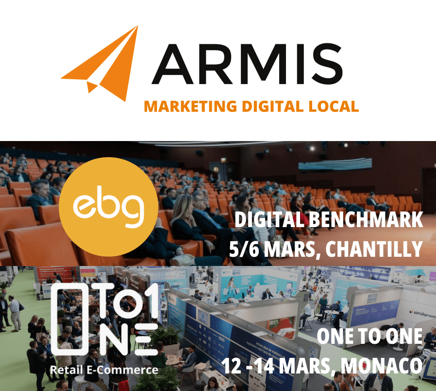 ARMIS participe au DIGITAL BENCHMARK ( 5/6 mars) et au ONE TO ONE (12 – 14 mars)